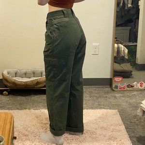 Green Tactical Pants fitted